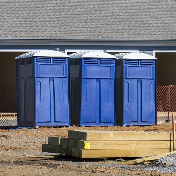 how many porta potties should i rent for my event in Tafton Pennsylvania
